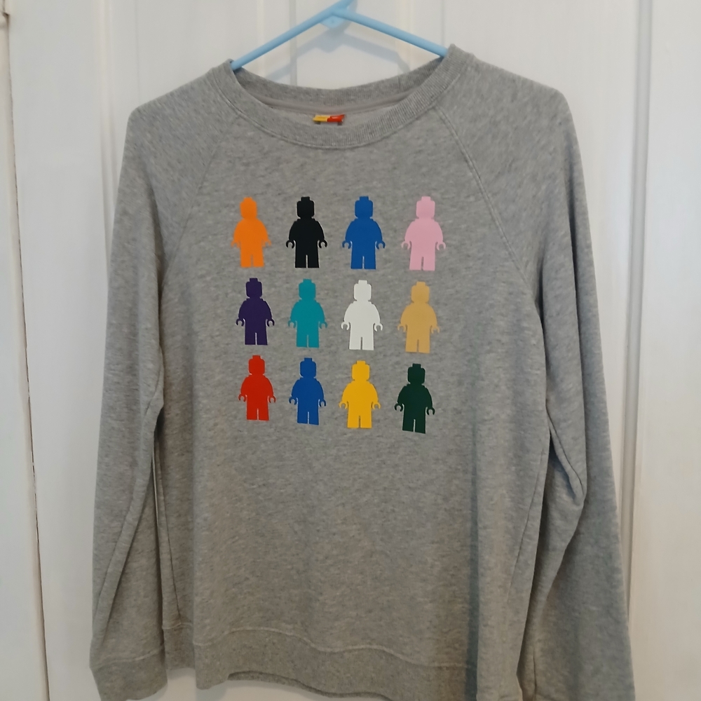 Lego Multicolor Minifigure Kids Sweatshirt